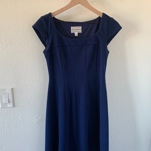 Royal blue dress